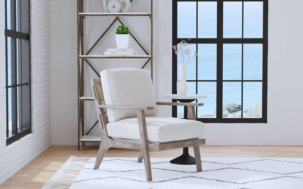 HF Custom - Leif Exposed Wood Chair - 4766-400558-09-TRUF veiw 3