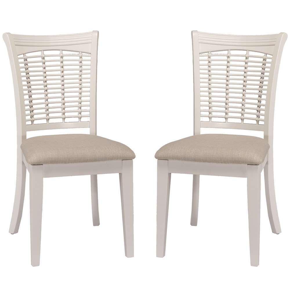 Hillsdale Furniture - Bayberry Wood Dining Chair, Set of 2, White - 5791-802P veiw 1