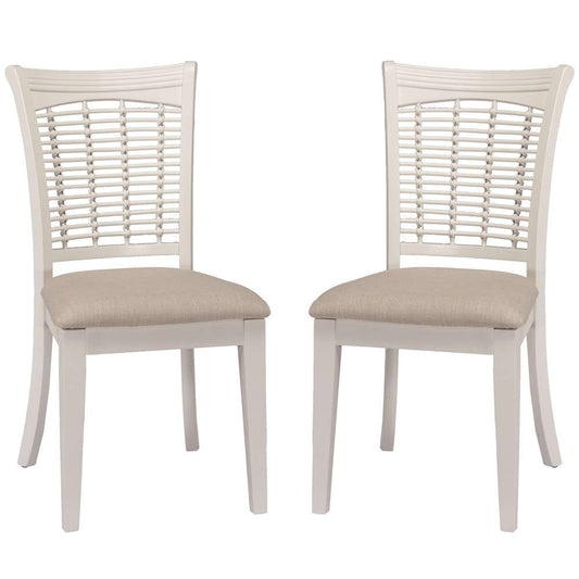 Hillsdale Furniture - Bayberry Wood Dining Chair, Set of 2, White - 5791-802P veiw 1