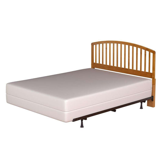 Hillsdale Furniture - Carolina Wood Full/Queen Headboard with Frame, Country Pine - 1108HFQR veiw 1