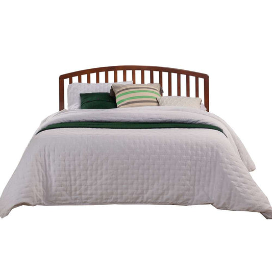 Hillsdale Furniture - Carolina Wood Full/Queen Headboard with Frame, Walnut - 1593HFQR veiw 1