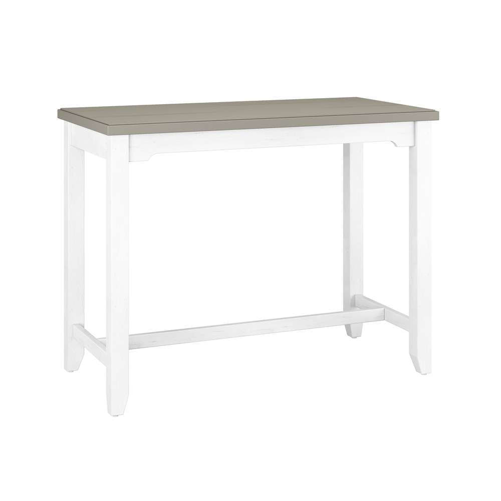 Hillsdale Furniture - Clarion Wood Counter Height Side Table, Distressed Gray - 4542-880 veiw 1