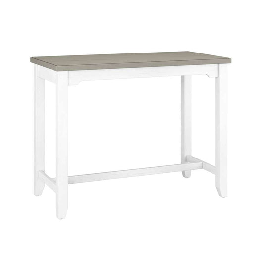 Hillsdale Furniture - Clarion Wood Counter Height Side Table, Distressed Gray - 4542-880 veiw 1