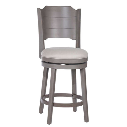 Hillsdale Furniture - Clarion Wood Counter Height Swivel Stool, Distressed Gray - 4541-826 veiw 1