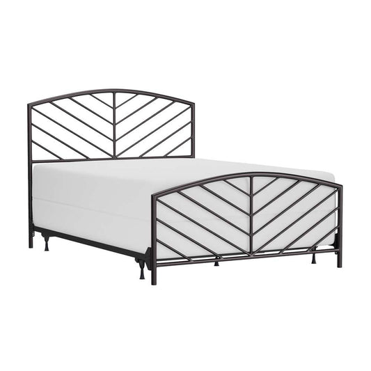 Hillsdale Furniture - Essex Metal Queen Bed, Gray Bronze - 2346BQR veiw 1