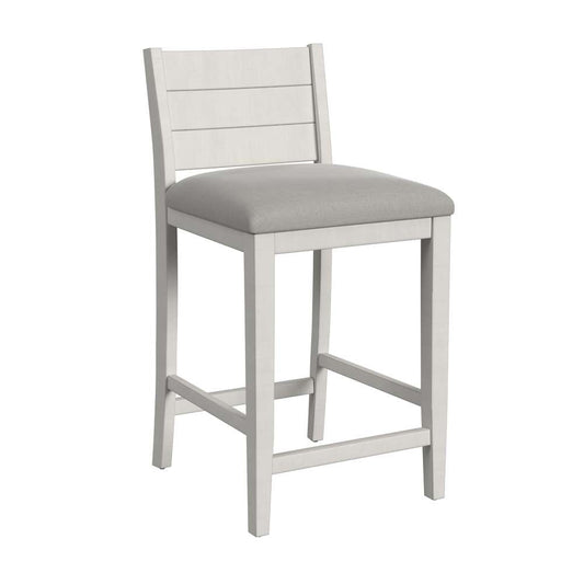 Hillsdale Furniture - Fowler Wood Counter Height Stool, Sea White - 5177-822 veiw 1