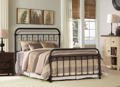 Hillsdale Furniture - Kirkland Metal Full Bed, Dark Bronze - 1863BFR veiw 1