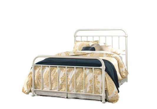 Hillsdale Furniture - Kirkland Metal Full Bed, White - 1799BFR veiw 1