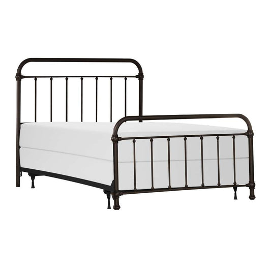 Hillsdale Furniture - Kirkland Metal Queen Bed, Dark Bronze - 1863BQR veiw 1