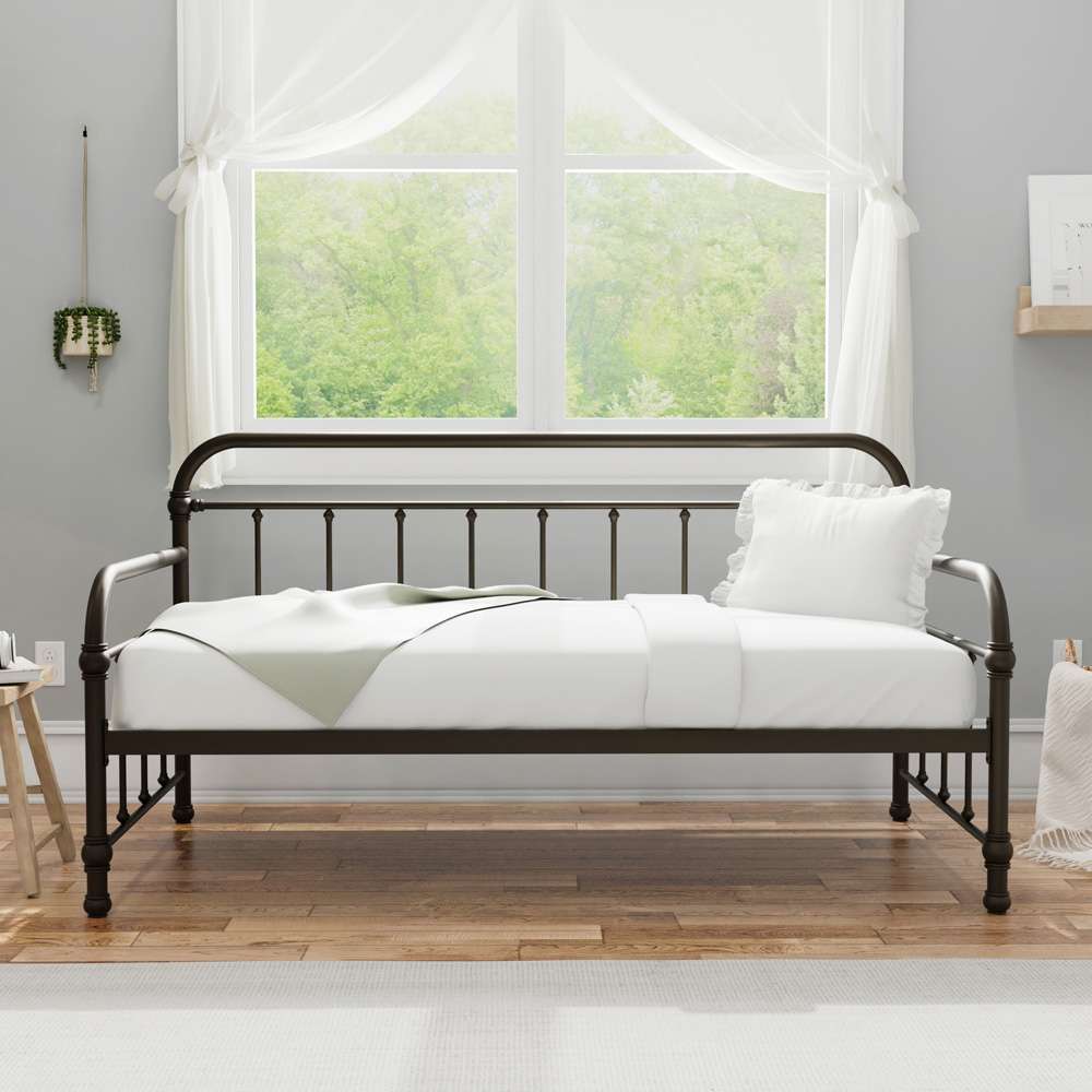 Hillsdale Furniture - Kirkland Metal Twin Daybed, Dark Bronze - 1863DB veiw 3
