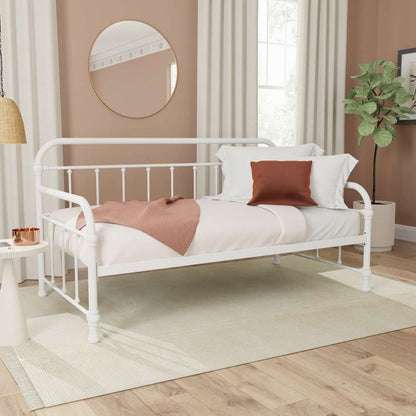 Hillsdale Furniture - Kirkland Metal Twin Daybed, White - 1799DB veiw 2
