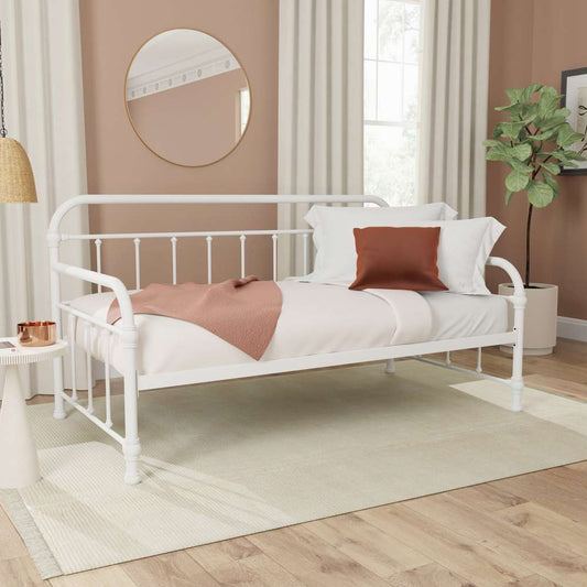 Hillsdale Furniture - Kirkland Metal Twin Daybed, White - 1799DB veiw 2