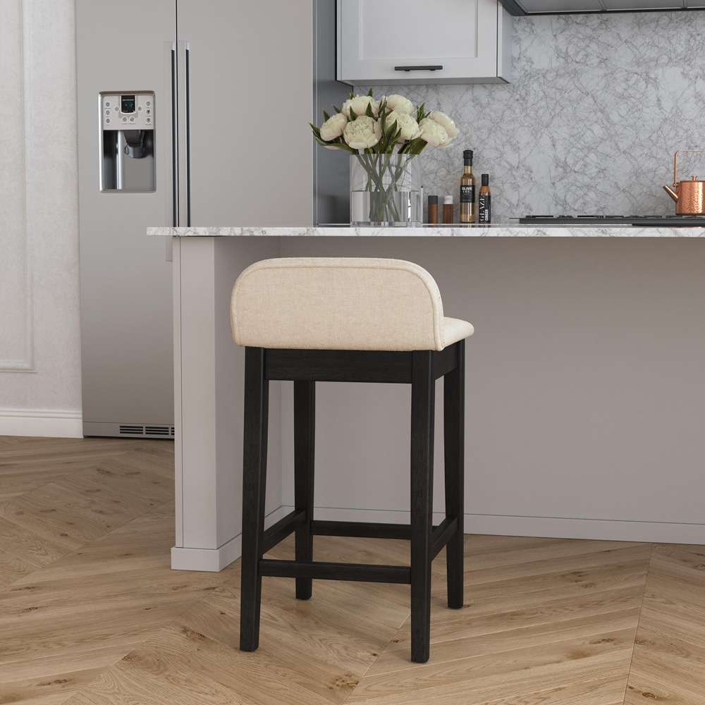 Hillsdale Furniture - Maydena Wood Counter Height Stool, Black - 5215-826 veiw 3