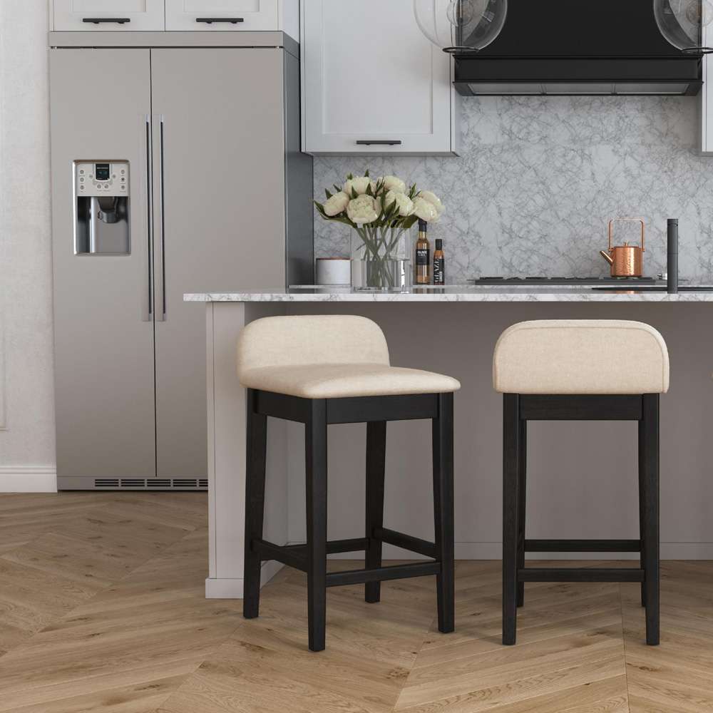 Hillsdale Furniture - Maydena Wood Counter Height Stool, Black - 5215-826 veiw 4