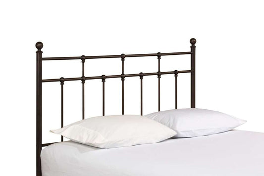 Hillsdale Furniture - Providence Metal King Headboard and Frame with Spindle Design, Antique Bronze - 380HKR veiw 1