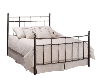 Hillsdale Furniture - Providence Queen Metal Bed, Antique Bronze - 380BQR view 1