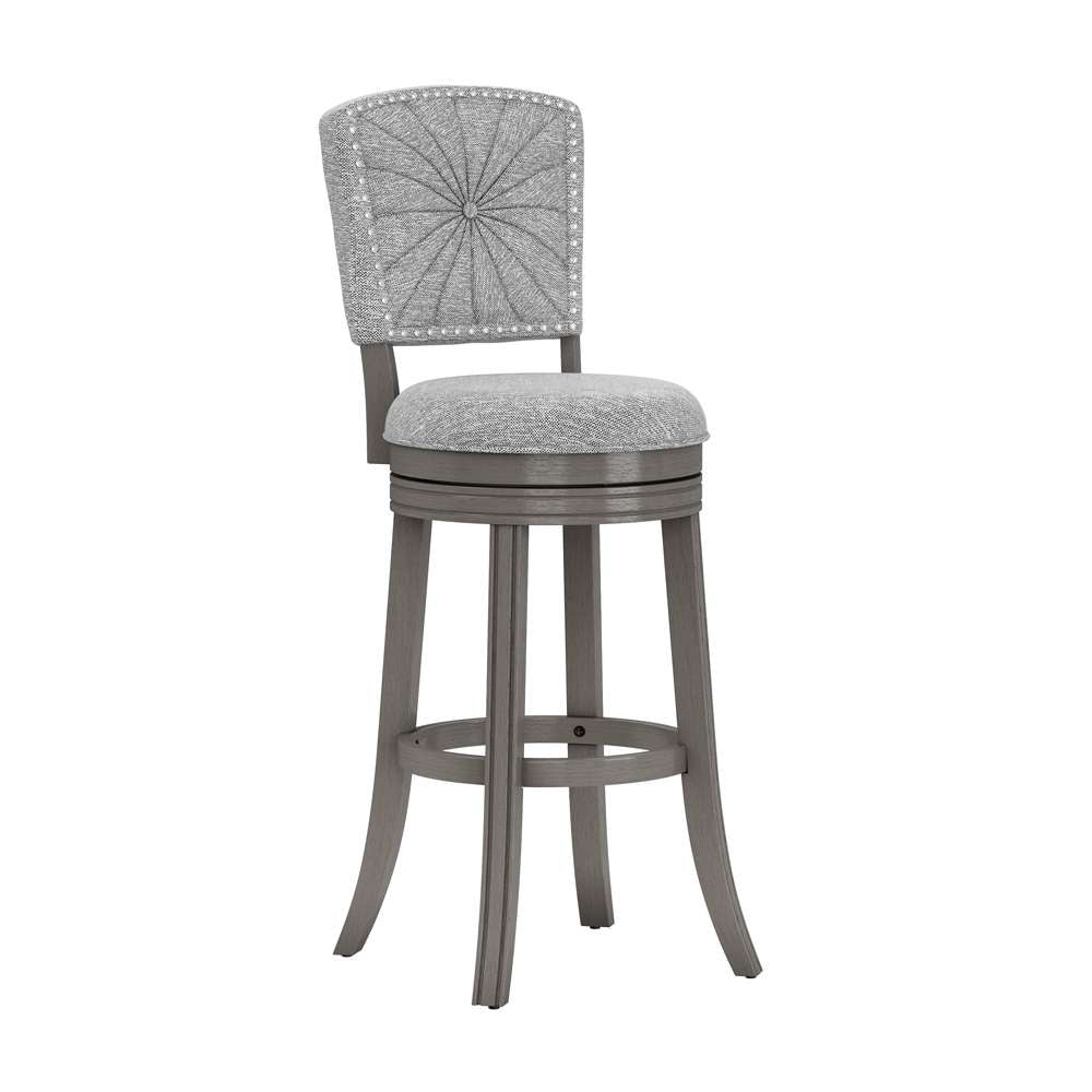 Hillsdale Furniture - Santa Clara II Swivel Bar Height Stool, Antique Gray - 4841-833 veiw 1