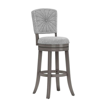 Hillsdale Furniture - Santa Clara II Swivel Bar Height Stool, Antique Gray - 4841-833 veiw 1