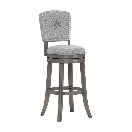 Hillsdale Furniture - Santa Clara II Swivel Bar Height Stool, Antique Gray - 4841-833 veiw 1