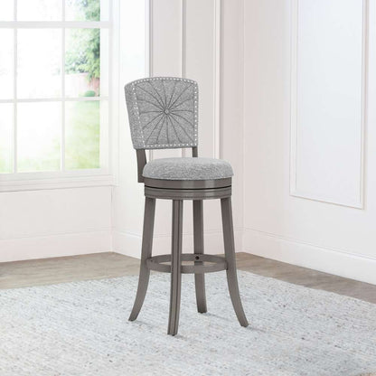 Hillsdale Furniture - Santa Clara II Swivel Bar Height Stool, Antique Gray - 4841-833 veiw 3