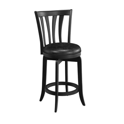 Hillsdale Furniture - Savana Wood Counter Height Swivel Stool, Black - 4495-827 veiw 1