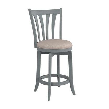 Hillsdale Furniture - Savana Wood Counter Height Swivel Stool, Blue Wire Brush - 4617-826 veiw 1
