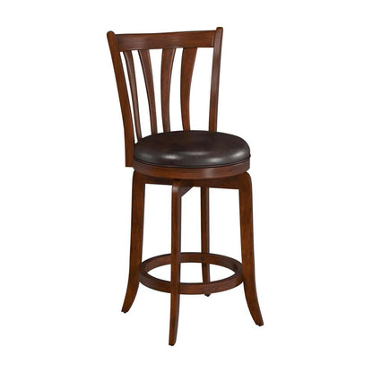 Hillsdale Furniture - Savana Wood Counter Height Swivel Stool, Cherry - 4495-826 veiw 1
