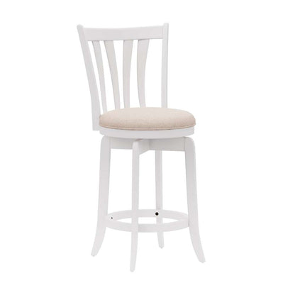 Hillsdale Furniture - Savana Wood Counter Height Swivel Stool, White - 5272-826 veiw 1