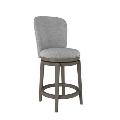 Hillsdale Furniture - Victoria Wood Counter Height Swivel Stool, Antique Gray - 5514-826 veiw 1
