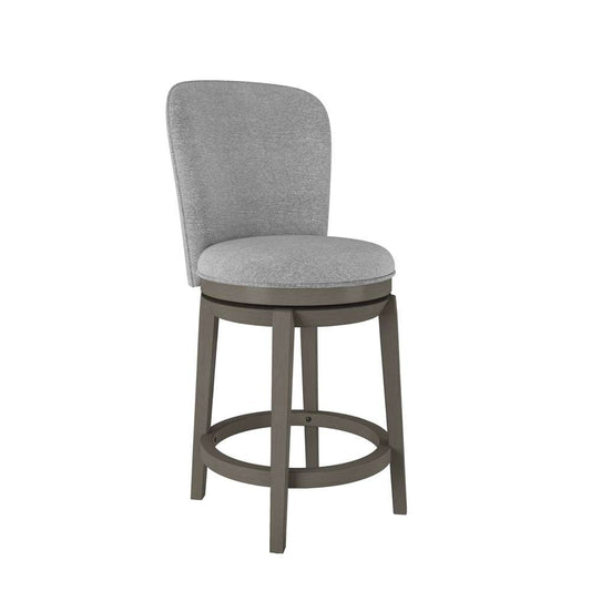 Hillsdale Furniture - Victoria Wood Counter Height Swivel Stool, Antique Gray - 5514-826 veiw 1