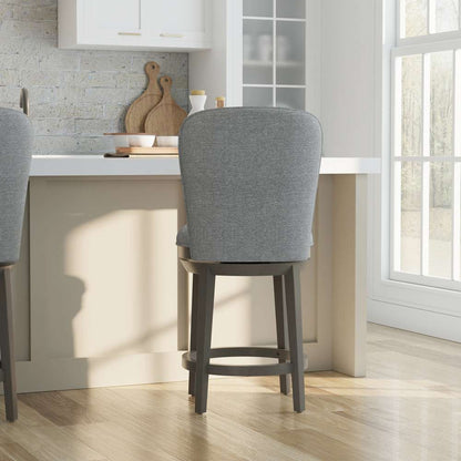 Hillsdale Furniture - Victoria Wood Counter Height Swivel Stool, Antique Gray - 5514-826 veiw 3