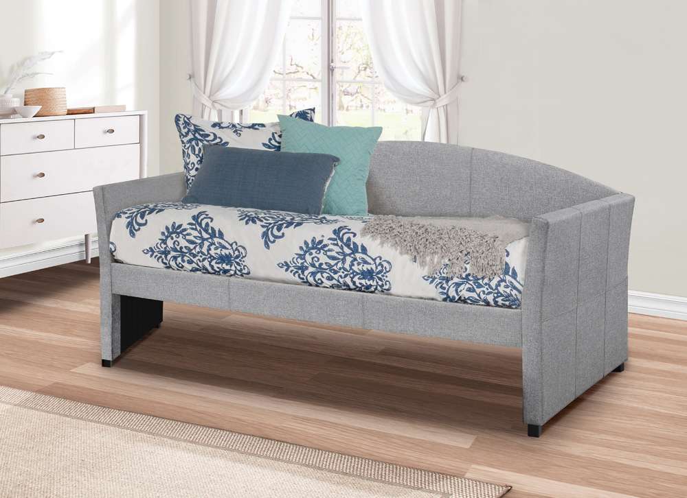 Hillsdale Furniture - Westchester Upholstered Twin Daybed, Smoke Gray - 2019DBG veiw 2