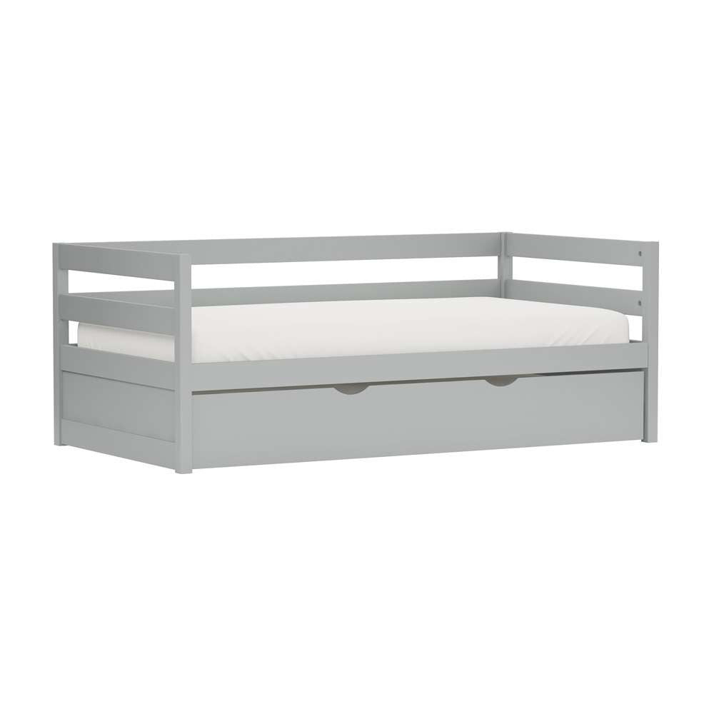 Hillsdale Kids and Teen - Caspian Daybed with Trundle, Gray - 2177-010 veiw 1