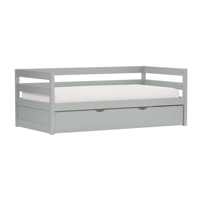 Hillsdale Kids and Teen - Caspian Daybed with Trundle, Gray - 2177-010 veiw 1