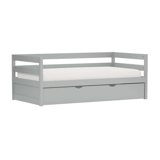 Hillsdale Kids and Teen - Caspian Daybed with Trundle, Gray - 2177-010 veiw 1
