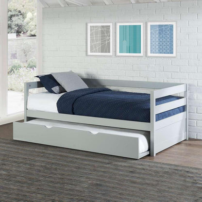 Hillsdale Kids and Teen - Caspian Daybed with Trundle, Gray - 2177-010 veiw 2