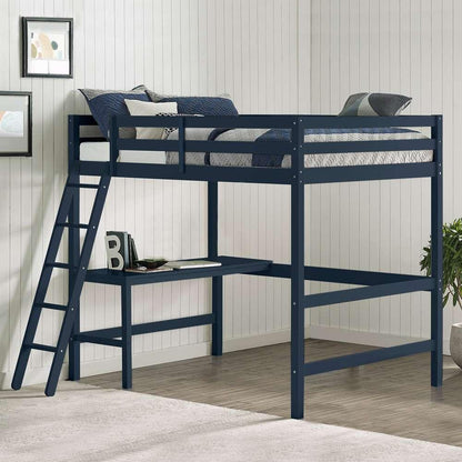 Hillsdale Kids and Teen - Caspian Full Loft Bed, Navy - 7150FL veiw 2