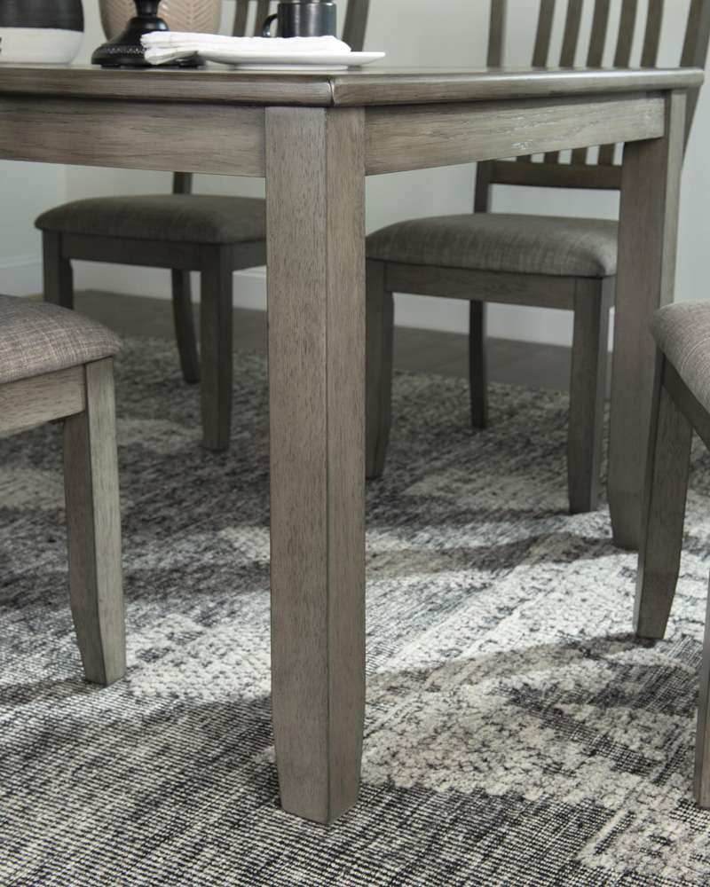 Home Furniture Outfitters - Allston Park Gray Farmhouse Dining Table - HF2320-120 veiw 2