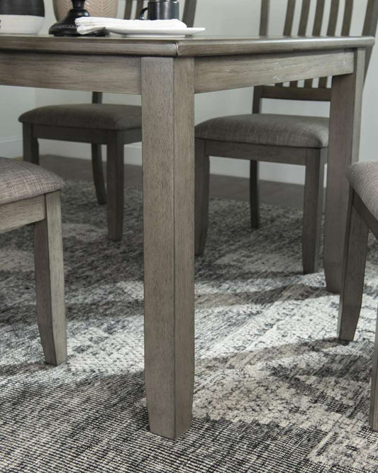 Home Furniture Outfitters - Allston Park Gray Farmhouse Dining Table - HF2320-120 veiw 2