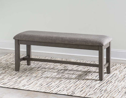 Home Furniture Outfitters - Allston Park Gray Farmhouse Bench - HF2320-740 veiw 3