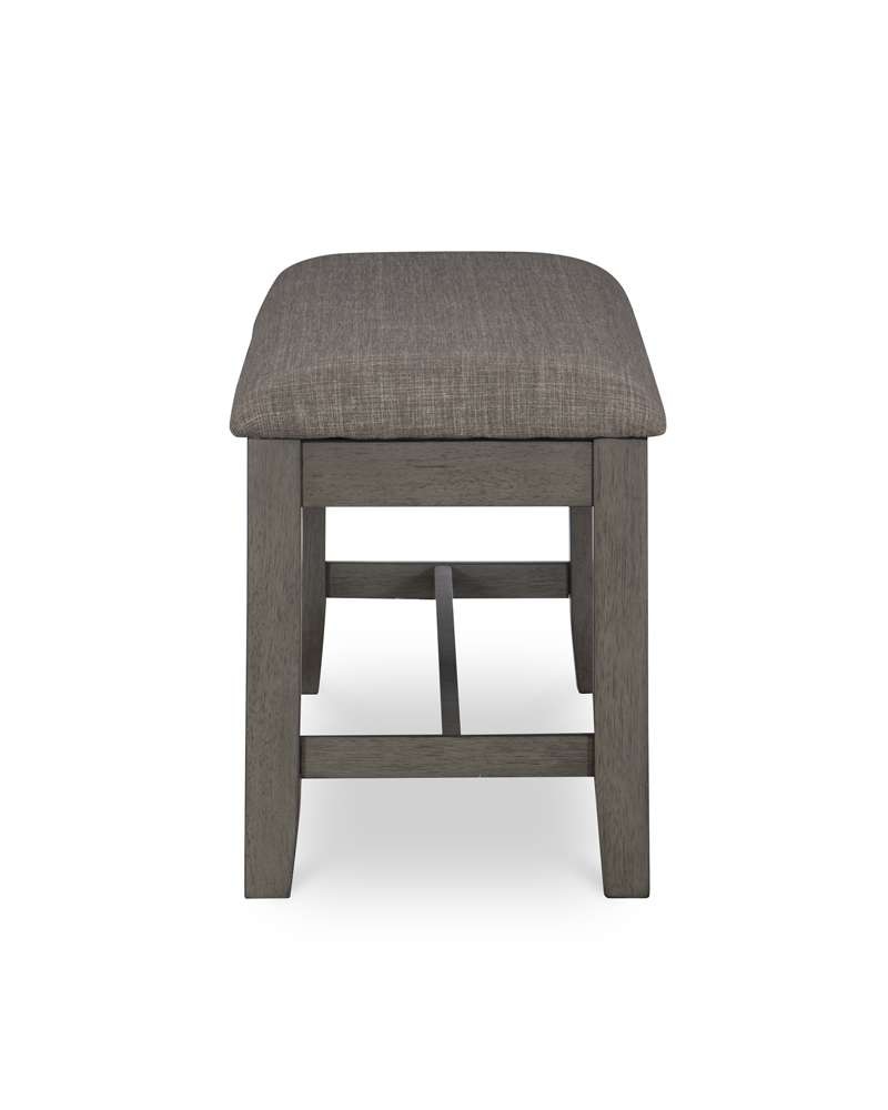 Home Furniture Outfitters - Allston Park Gray Farmhouse Bench - HF2320-740 veiw 4