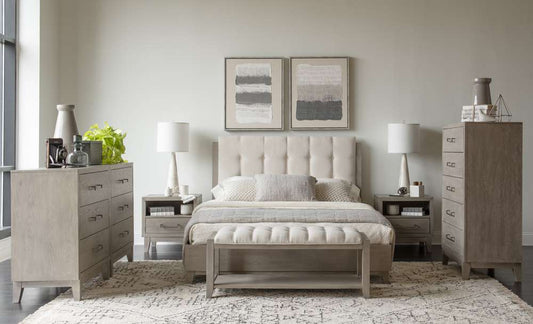 Home Furniture Outfitters - Del Mar Queen Platform Bed - HF2710-4705K veiw 2