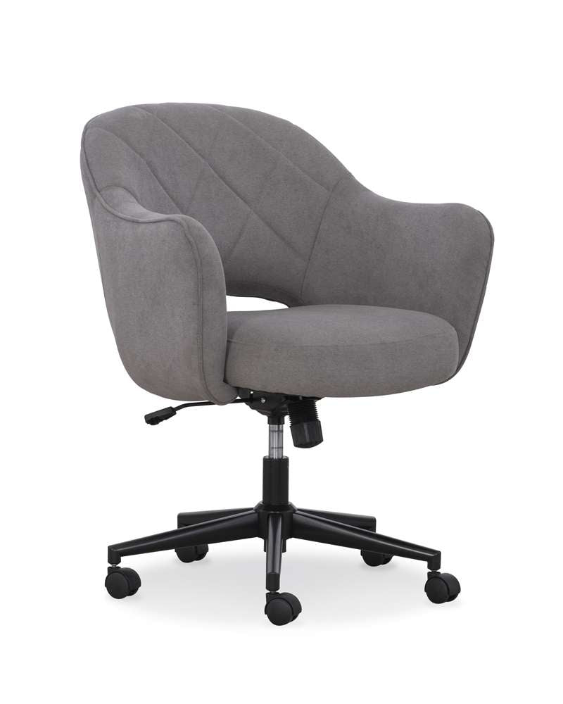 Home Furniture Outfitters - Sawyer Gray Quilted Task Chair - HF2150-525-2 veiw 1