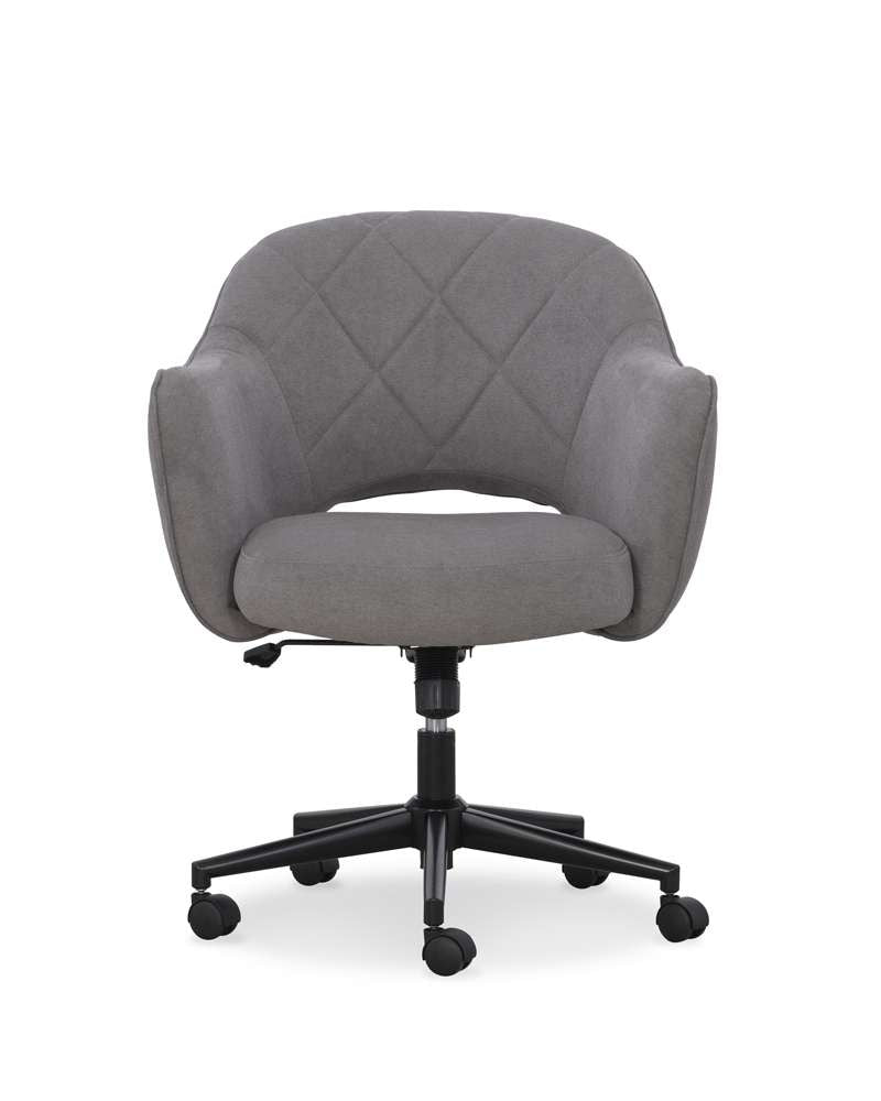 Home Furniture Outfitters - Sawyer Gray Quilted Task Chair - HF2150-525-2 veiw 4
