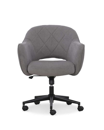 Home Furniture Outfitters - Sawyer Gray Quilted Task Chair - HF2150-525-2 veiw 4