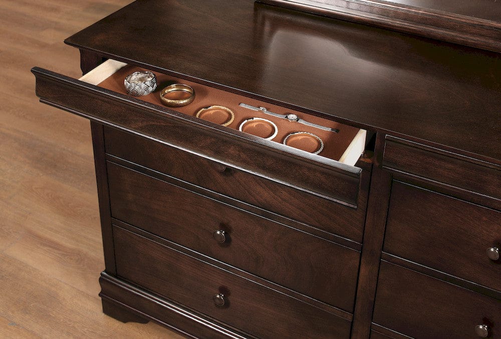Homelegance  - Abbeville Dresser, Two Hidden Drawers - 1856-5  view 4