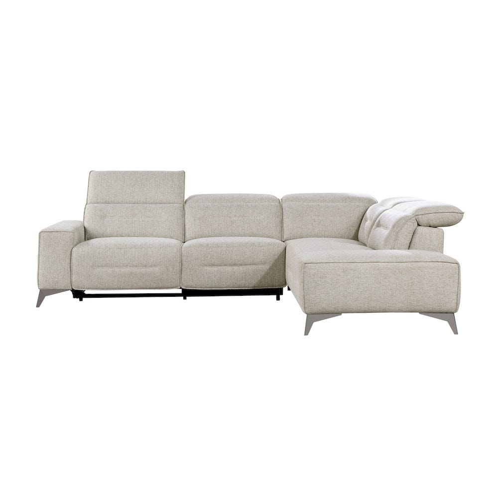 Homelegance  - Adahlia 2-Piece Power Reclining Sectional W/ Right Chaise in Sand - 9414xSCPW  view 3