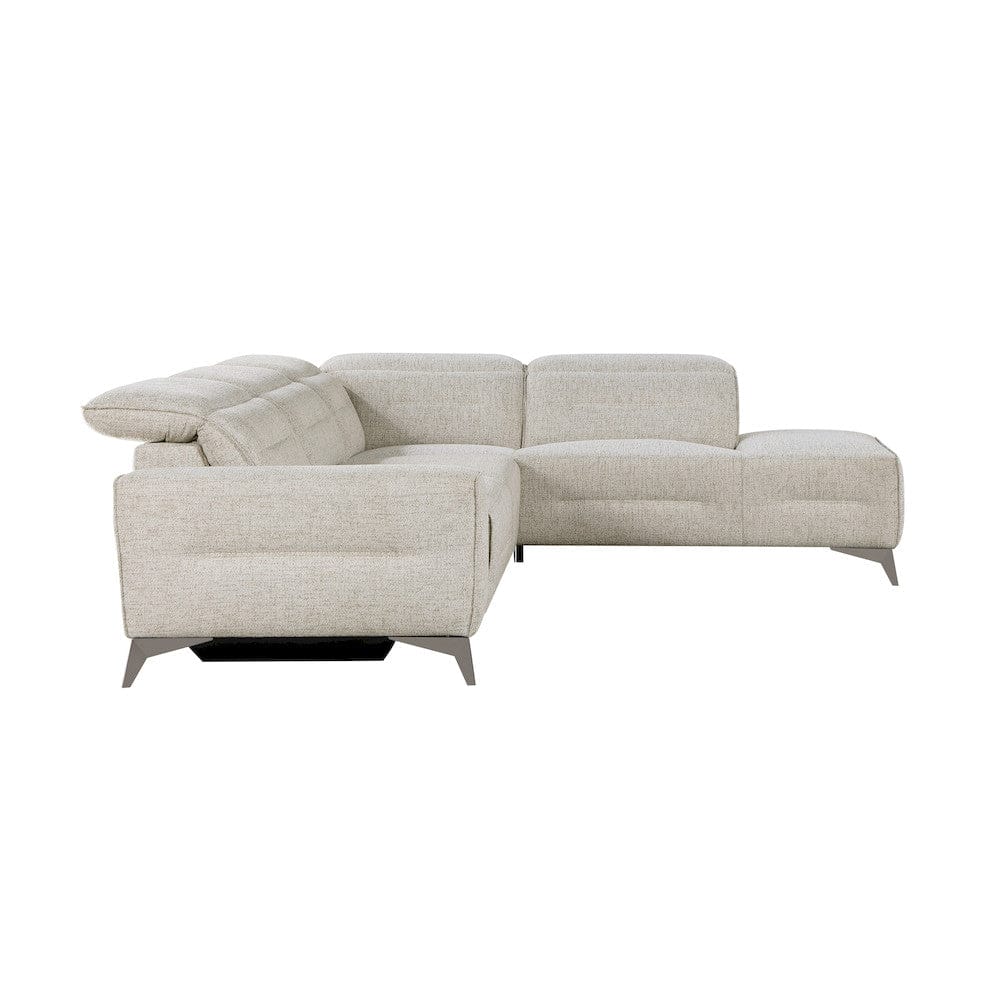 Homelegance  - Adahlia 2-Piece Power Reclining Sectional W/ Right Chaise in Sand - 9414xSCPW  view 4