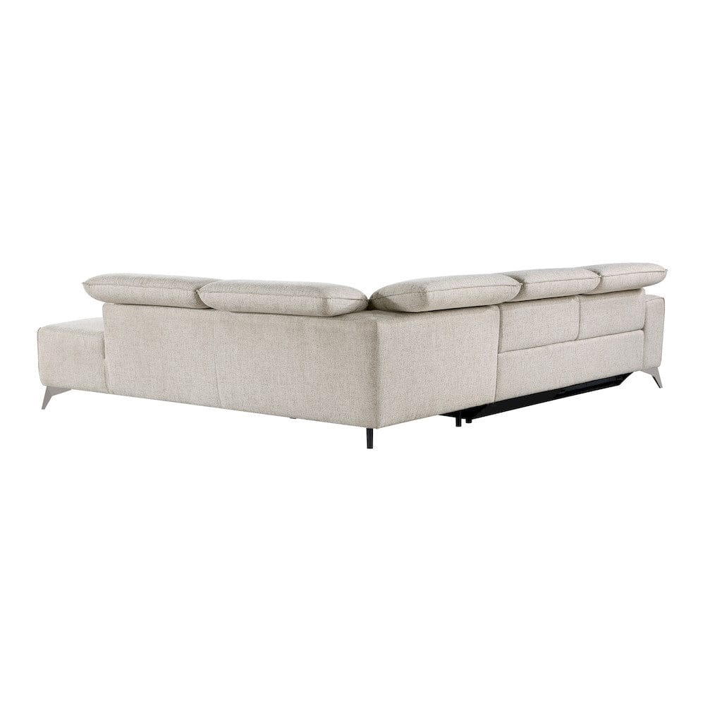Homelegance  - Adahlia 2-Piece Power Reclining Sectional W/ Right Chaise in Sand - 9414xSCPW  view 5