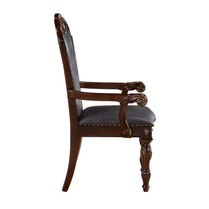 Homelegance  - Adelina Arm Chair in Brown - 1468A  view 3